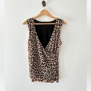 INC International Concepts Animal Print Going Out Top